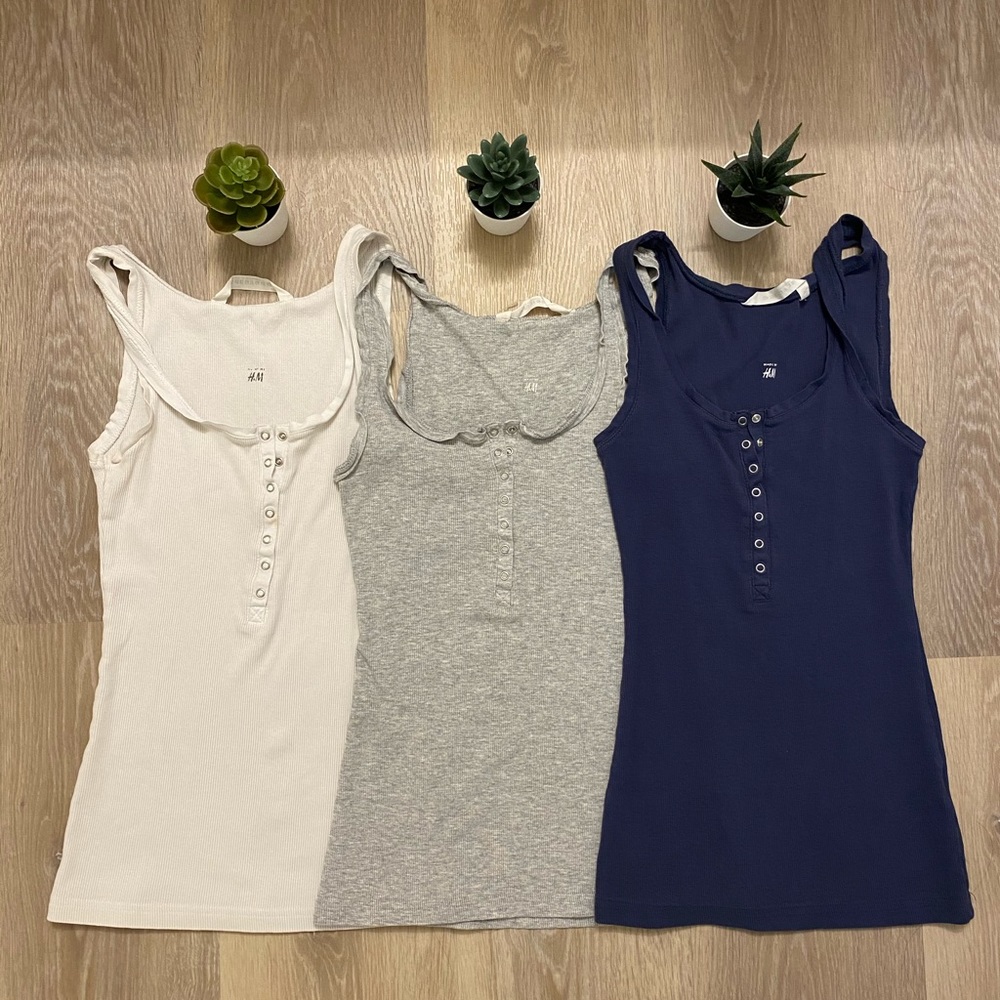 Classic Ribbed Tank Top Bundle ⚡️